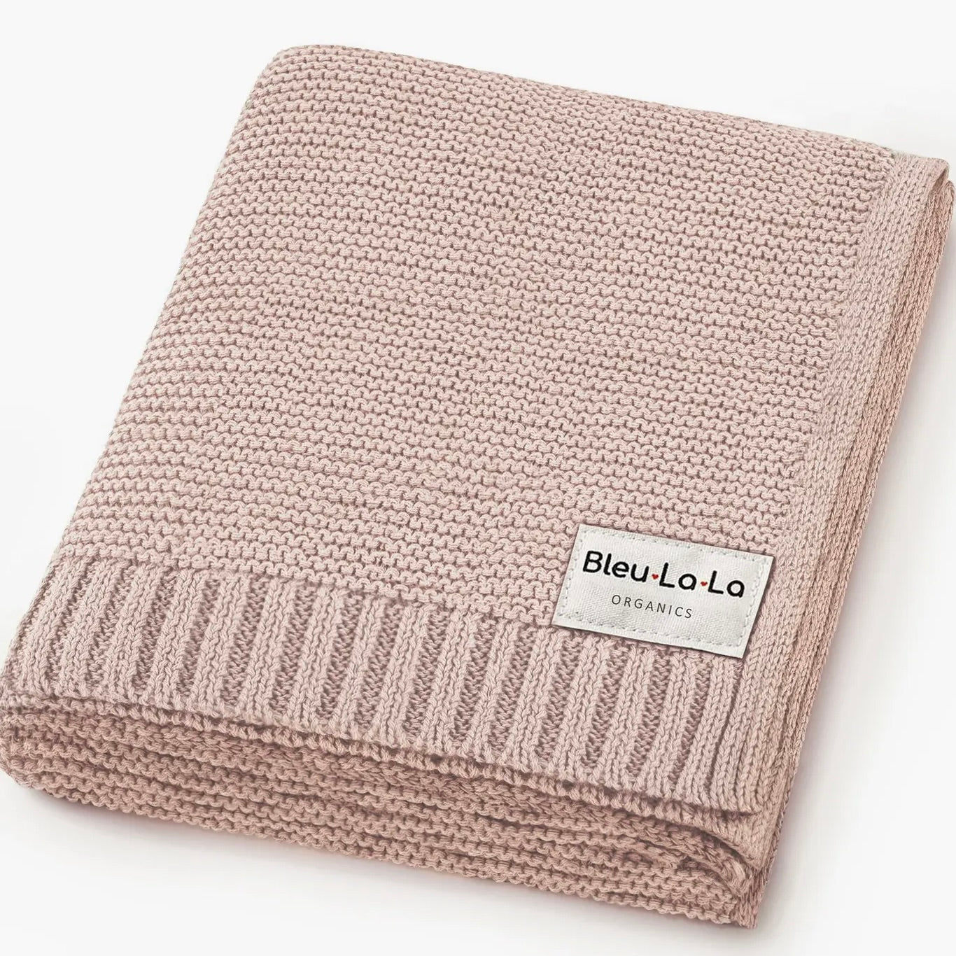 Heritage Organic Cotton Pink Blanket
