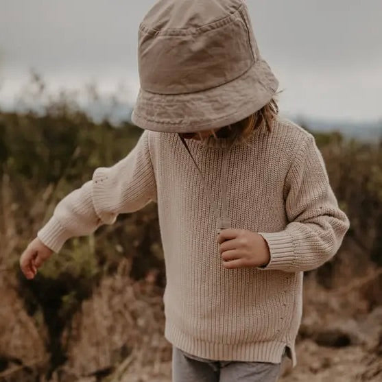 The Essential Kid's Oatmeal Sweater