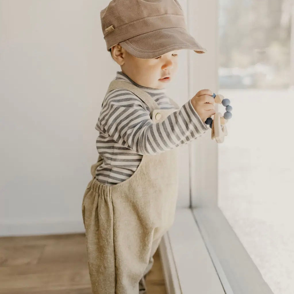 Striped Organic Raglan Kid's Tee