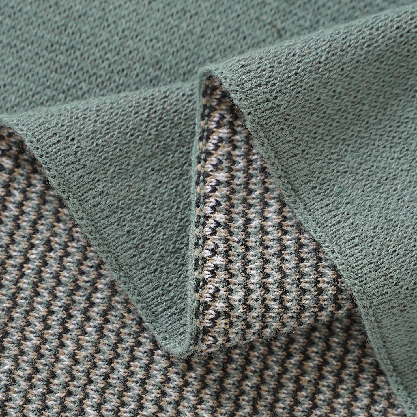 Deer Green Baby Blanket