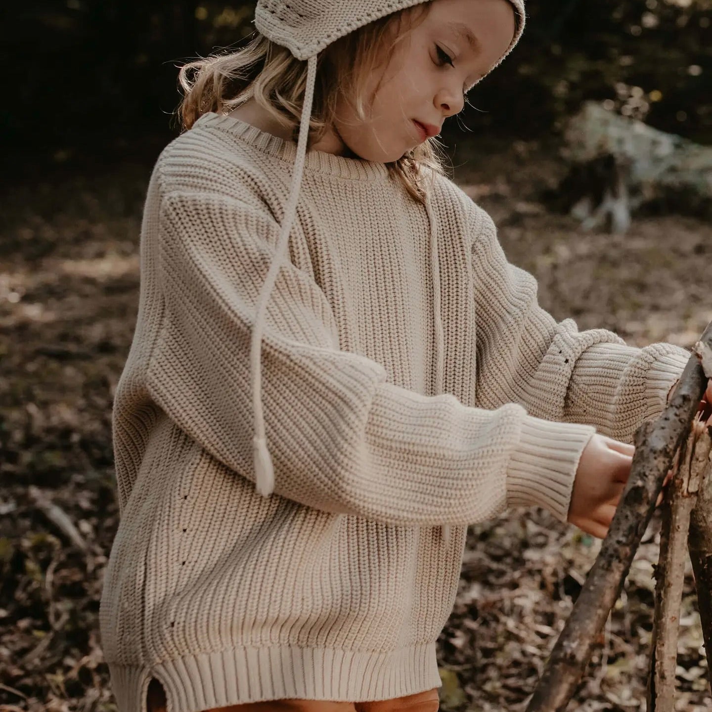 The Essential Kid's Oatmeal Sweater