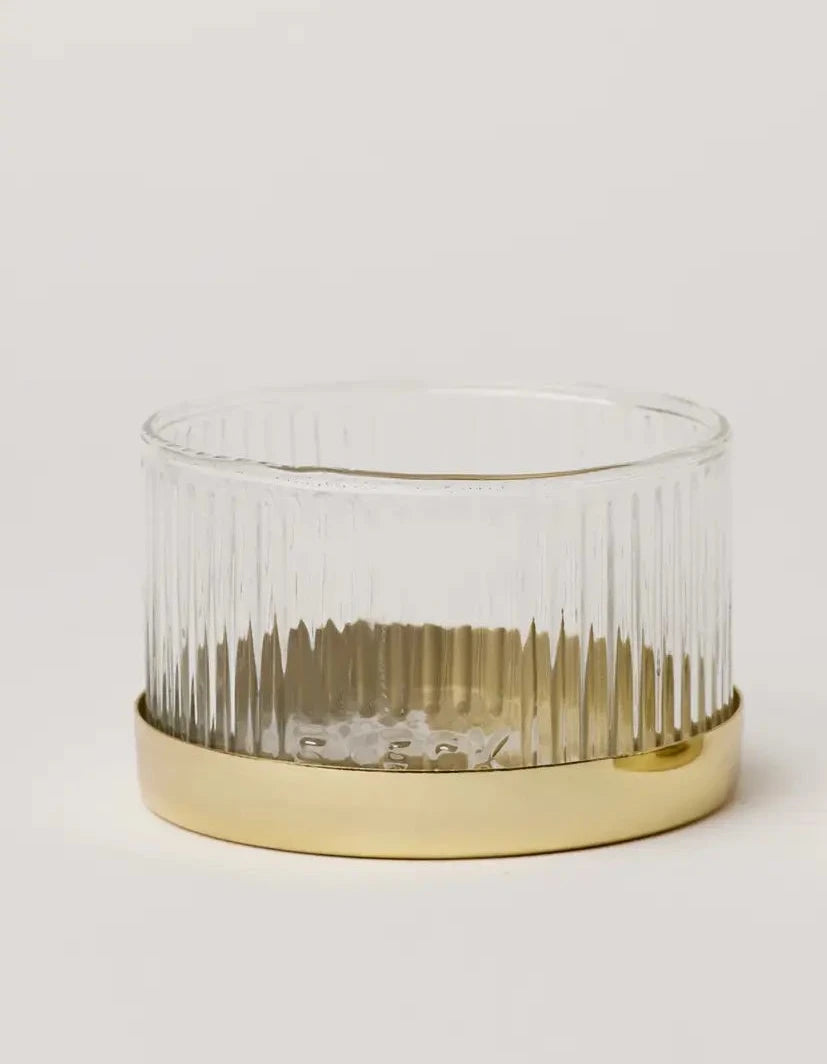 Fluted Glass Votive