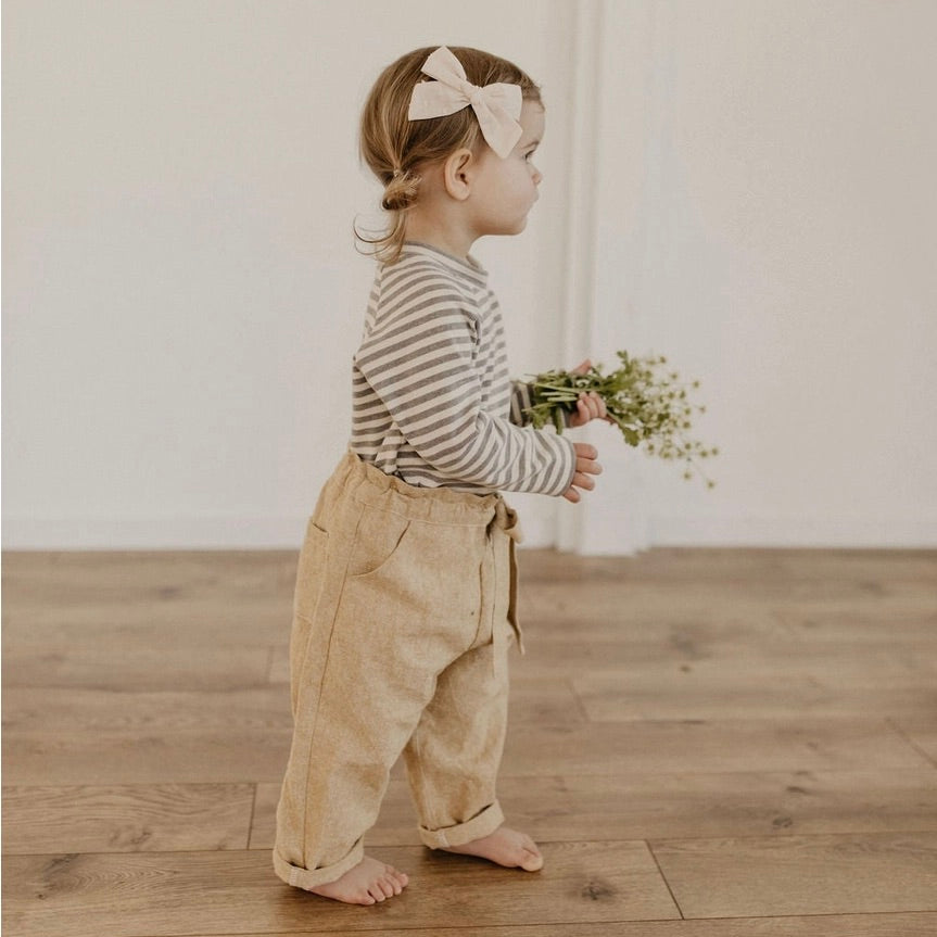 Striped Organic Raglan Kid's Tee