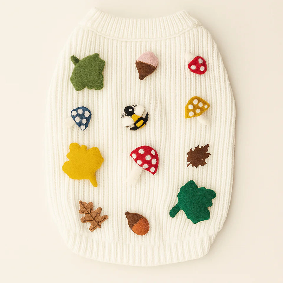 Fall Leaves Dog Sweater