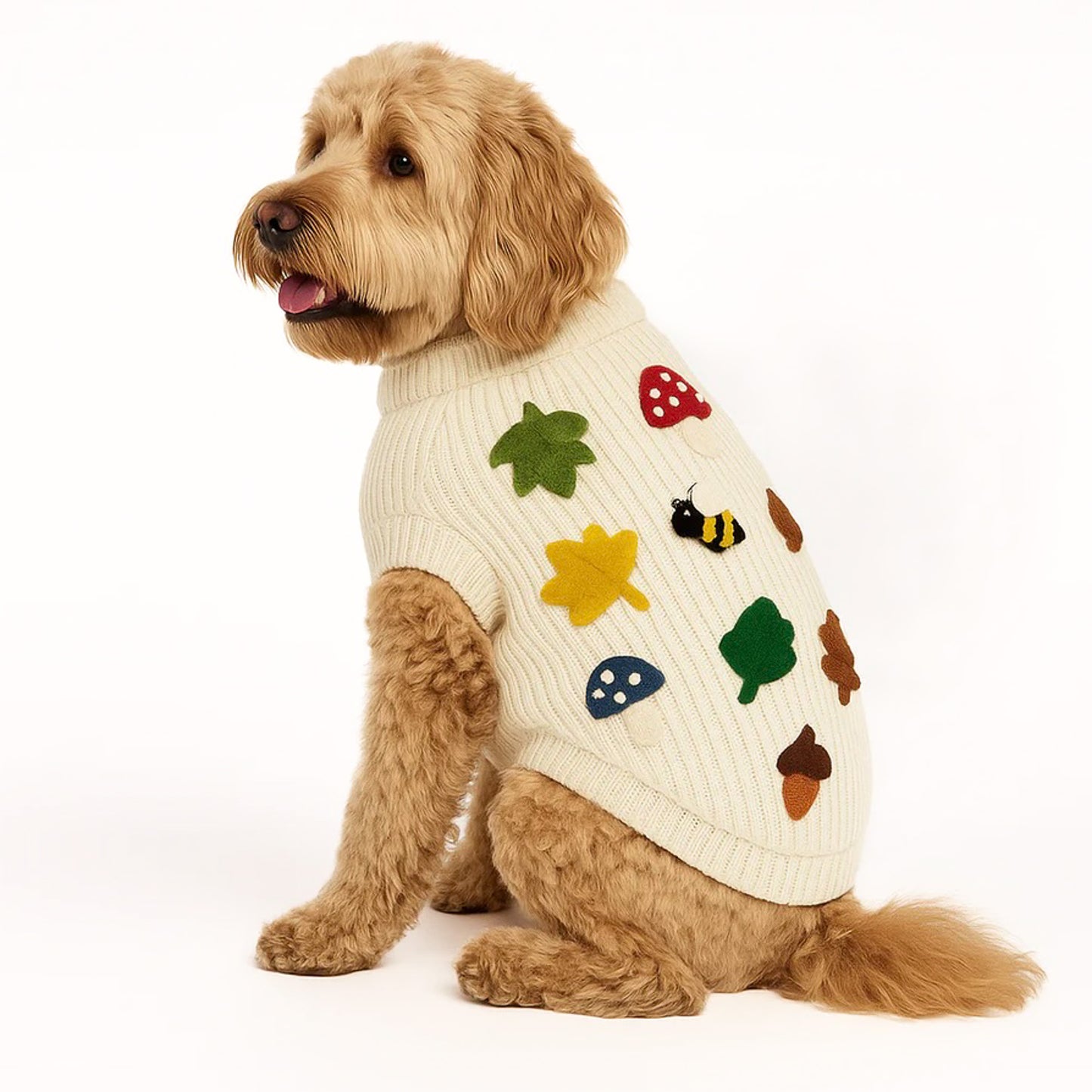 Fall Leaves Dog Sweater