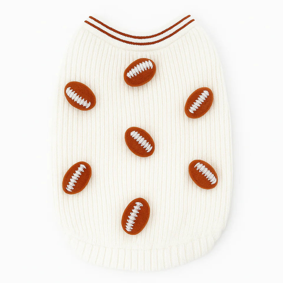 Football Dog Sweater