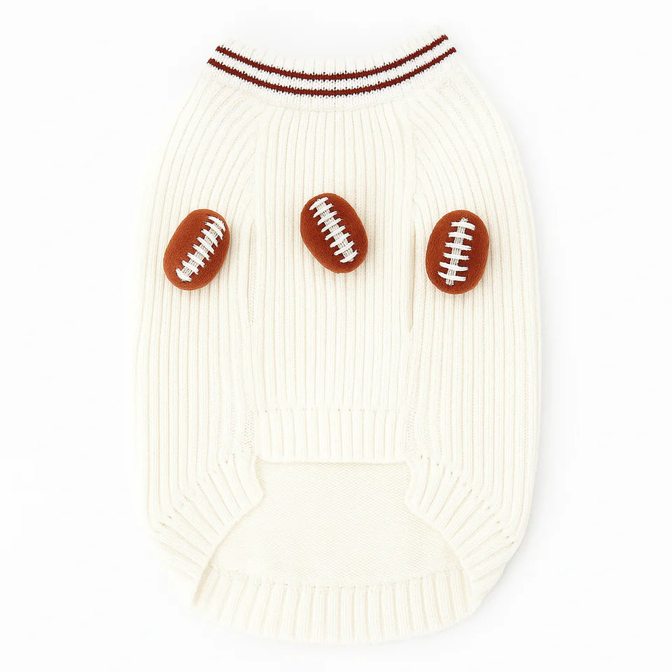 Football Dog Sweater