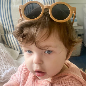 light brown toddler sunglasses