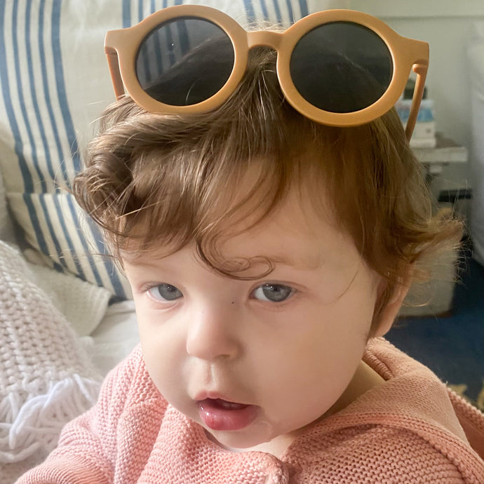light brown toddler sunglasses