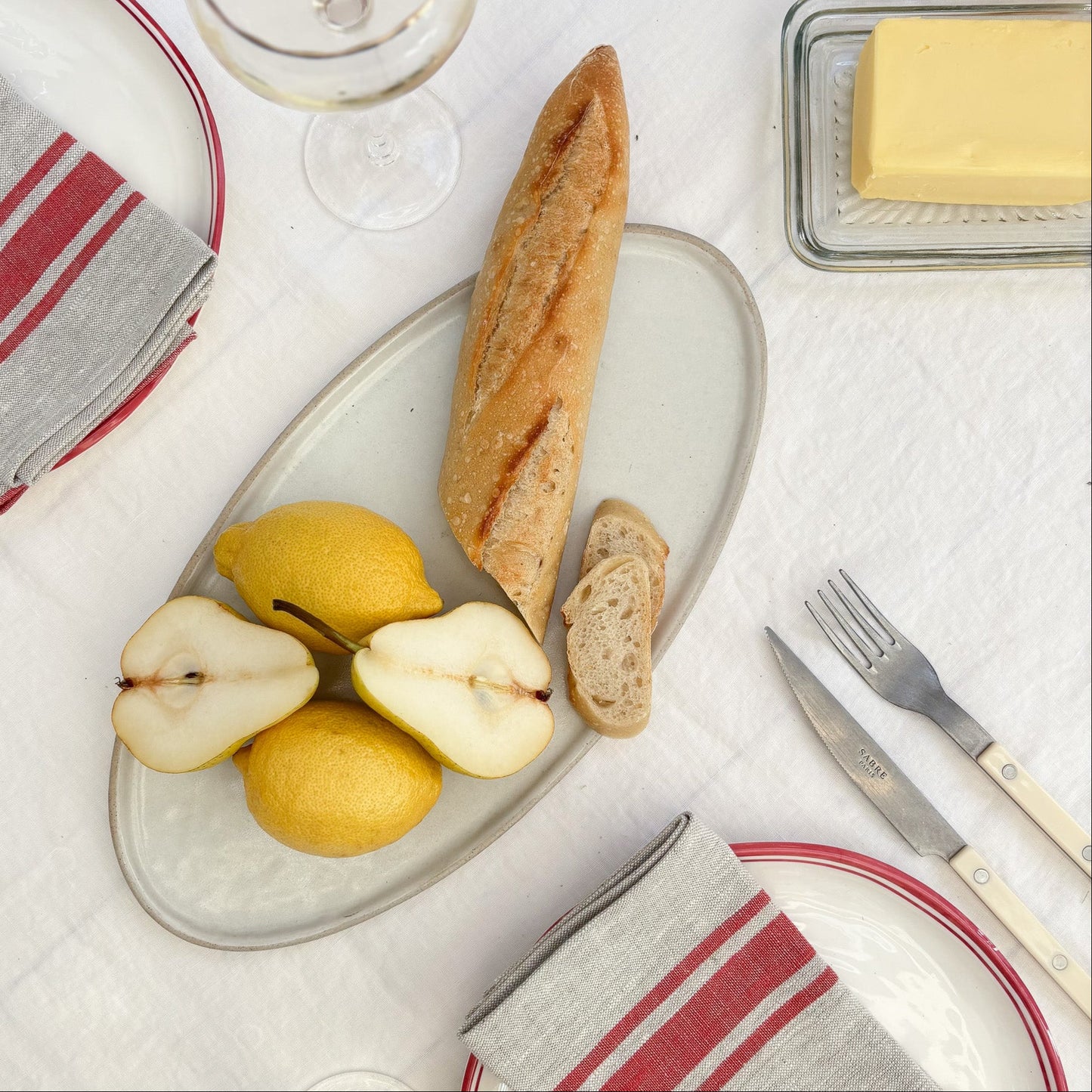 Adelaide Oval Stoneware Serving Tray