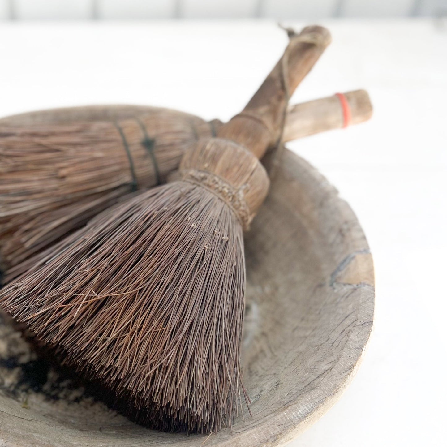vintage fat round paintbrushes, each one of a kind