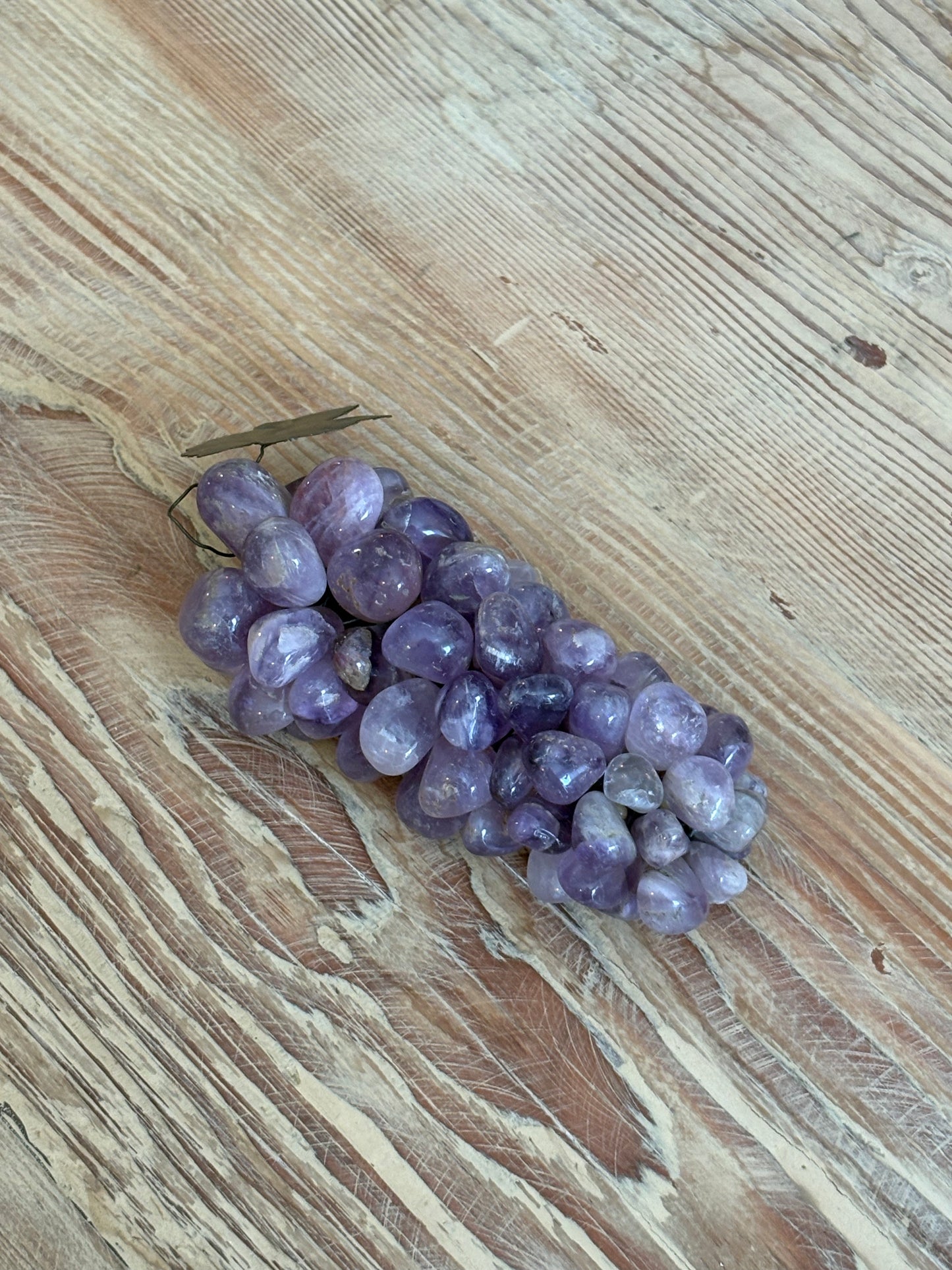 Vintage French Stone Grape Cluster