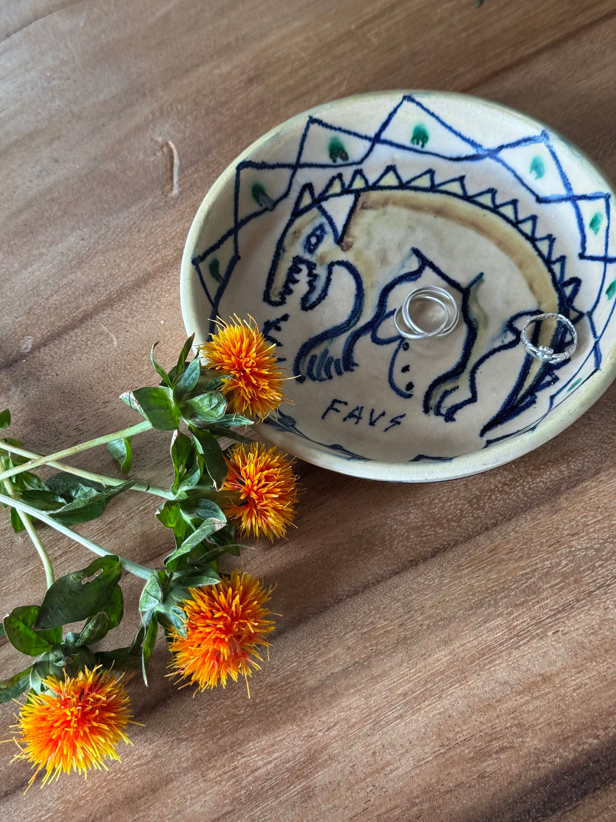 Vintage Spanish Design Studio Dish