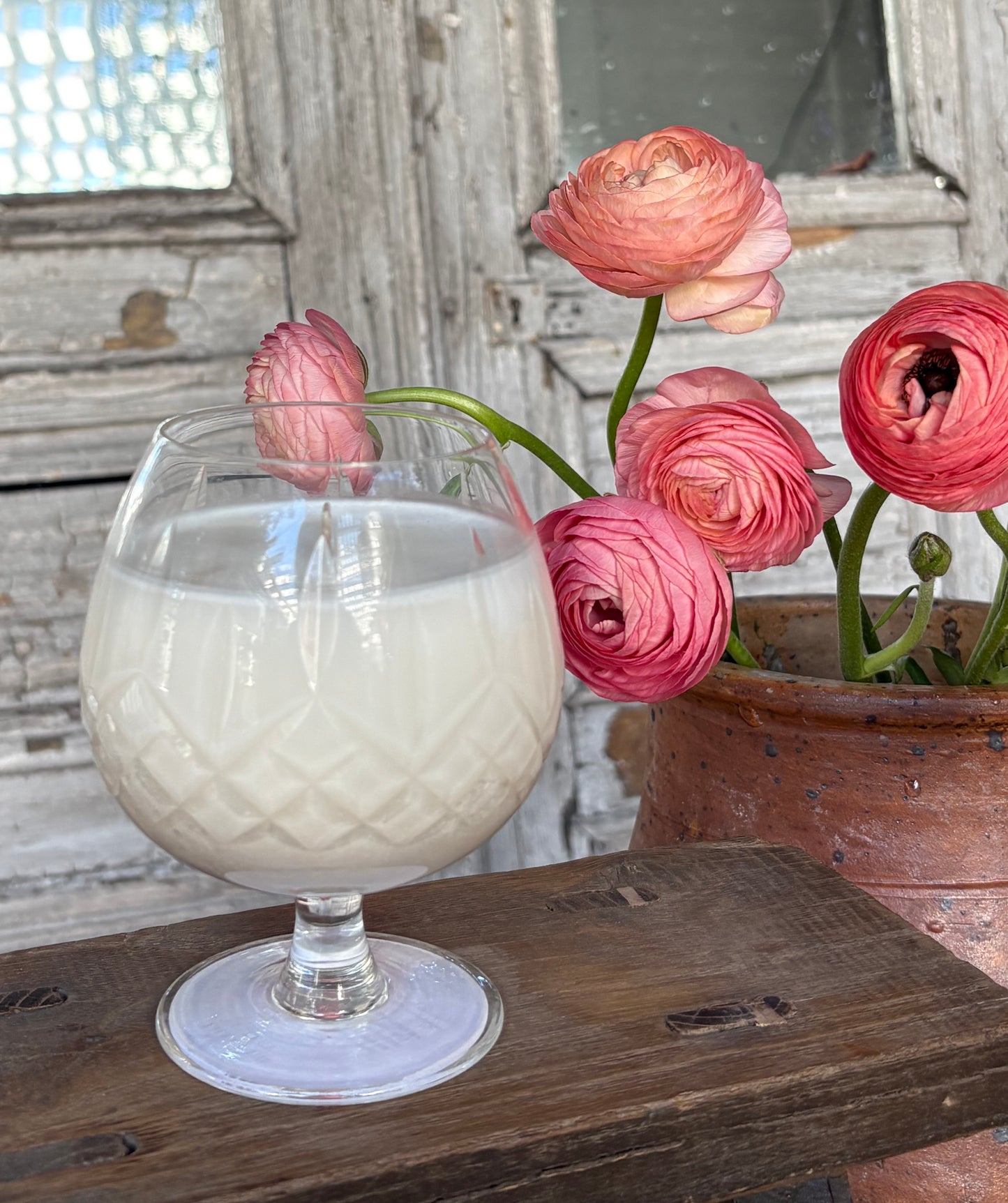 Cocktail Glass Candle