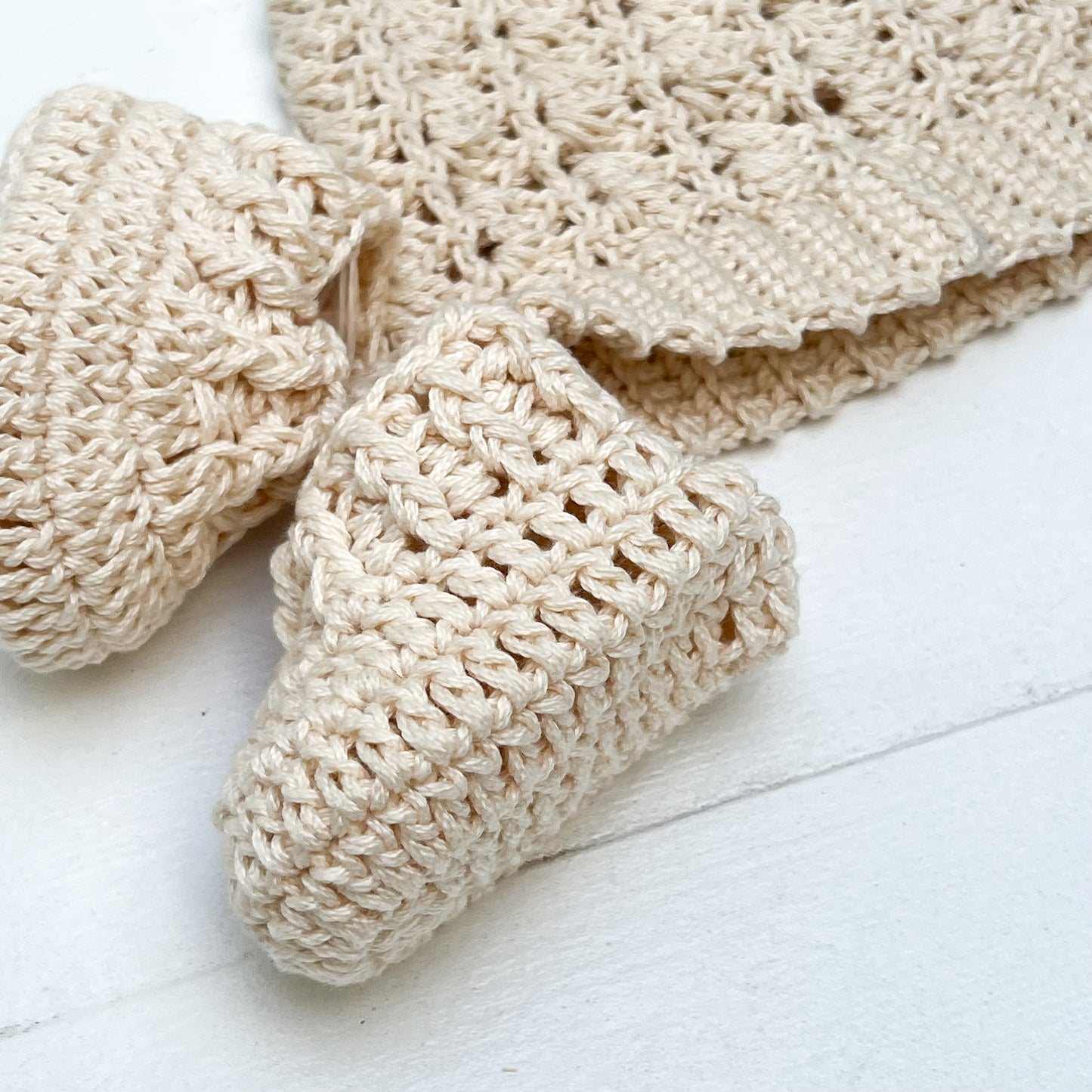 Lyubov Booties and Hat
