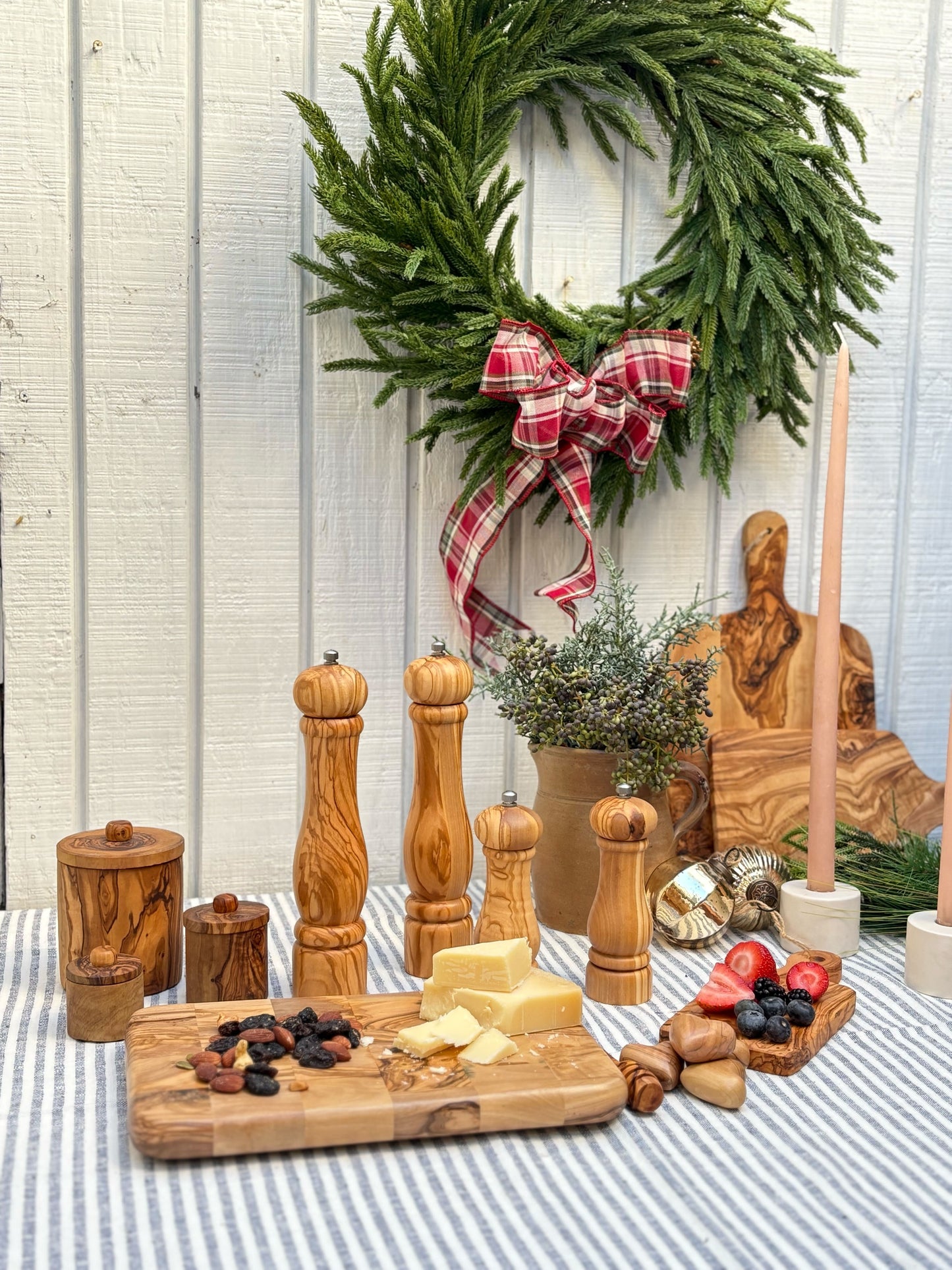 10" Olive Wood Salt/Pepper Mill