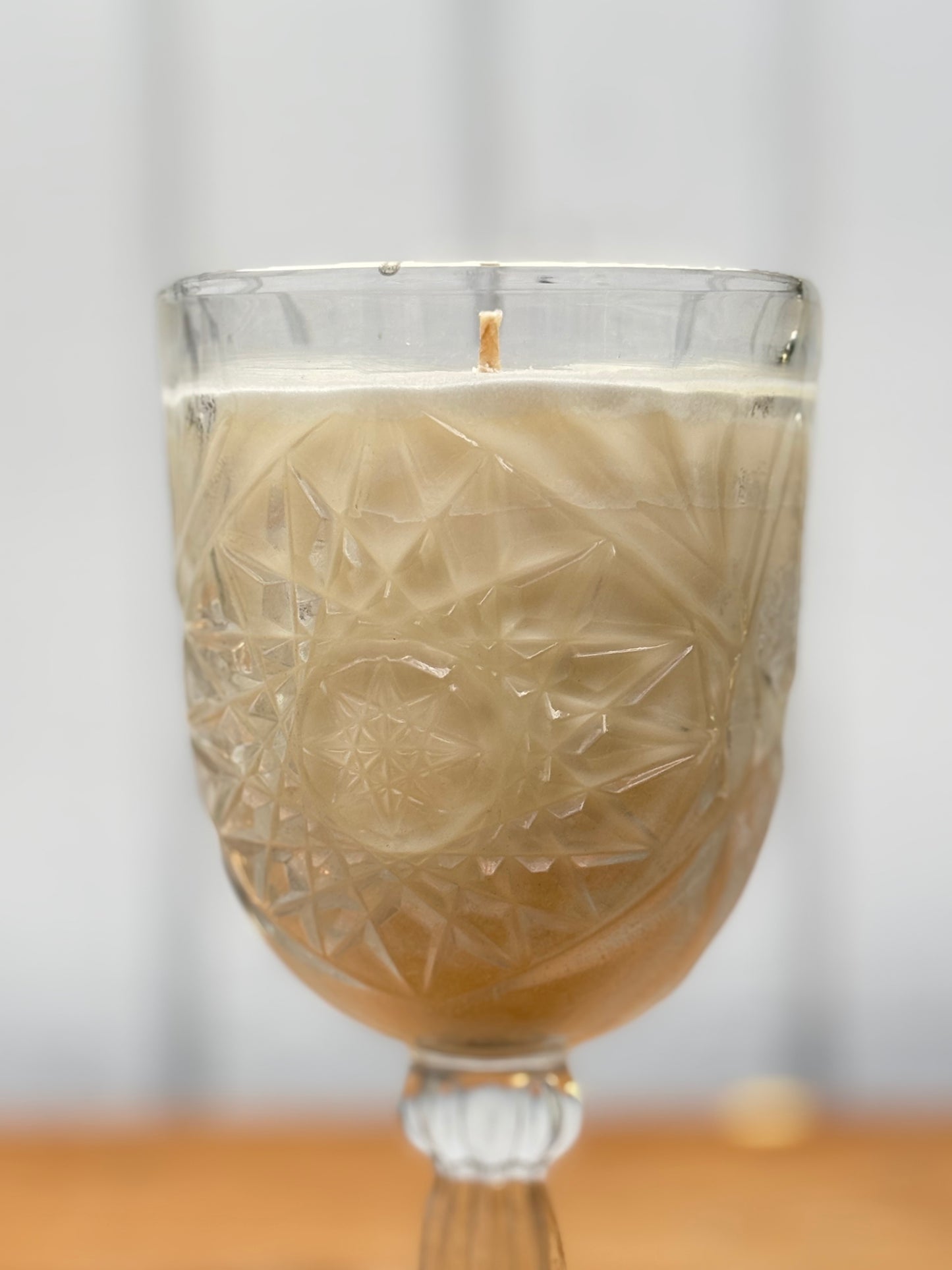 XL Wine Glass Candle / French Market