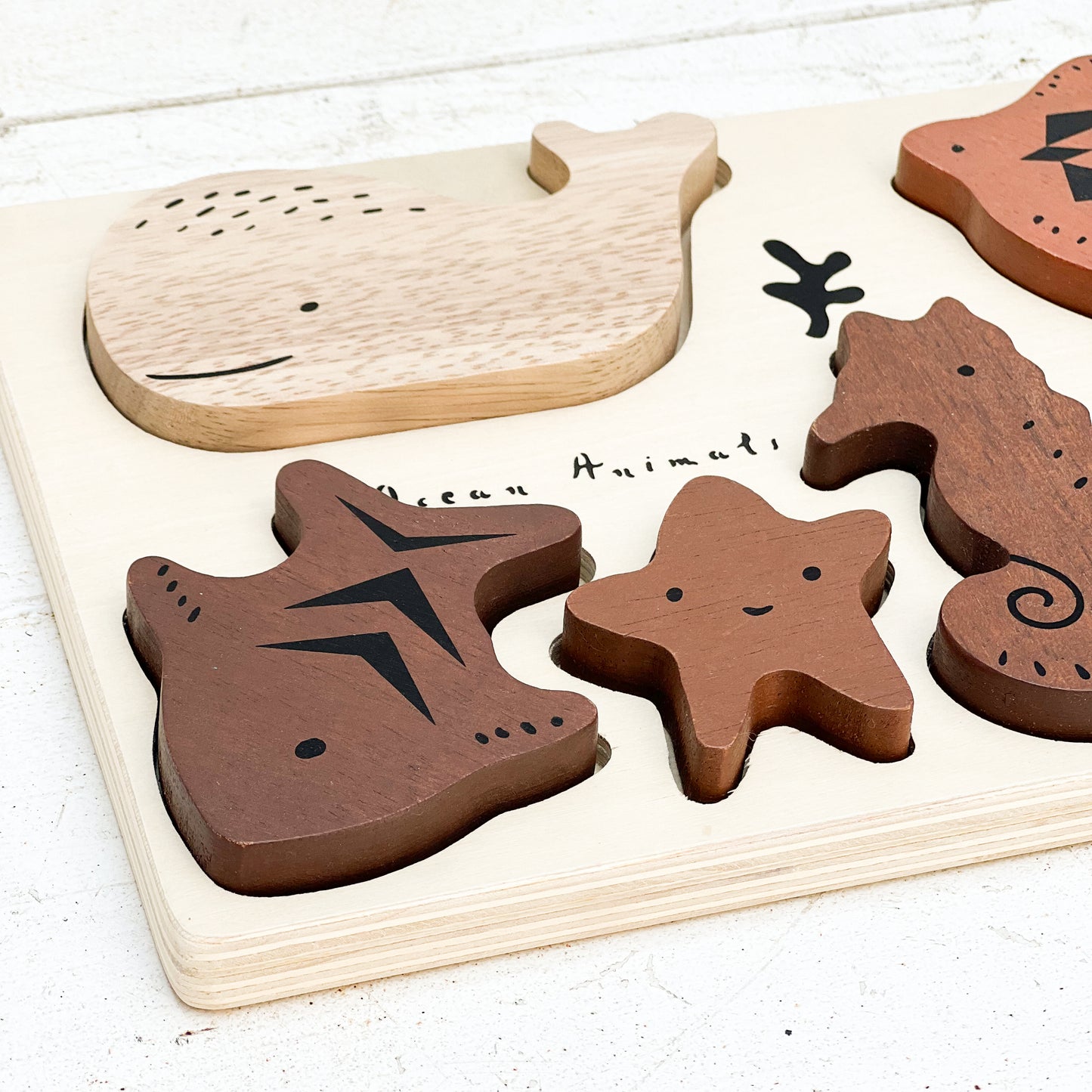 Ocean Animals Tray Puzzle