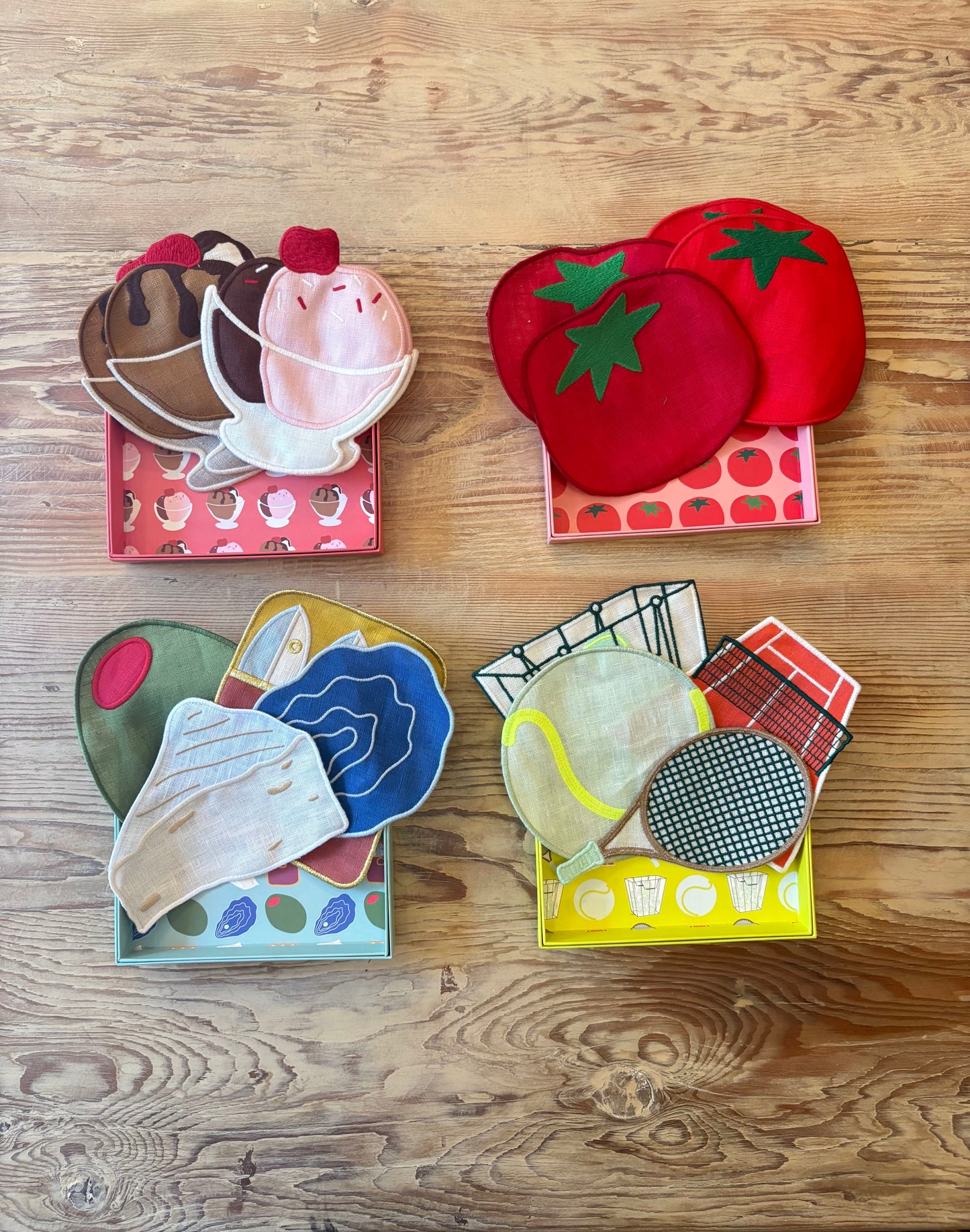 Tomato Cocktail Napkins