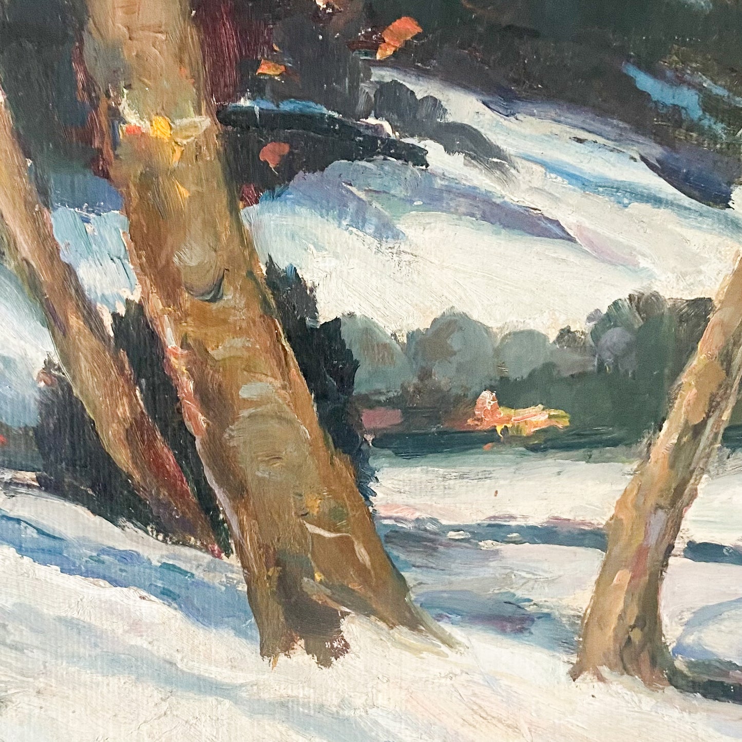 Wooded Landscape by Emmett Hees