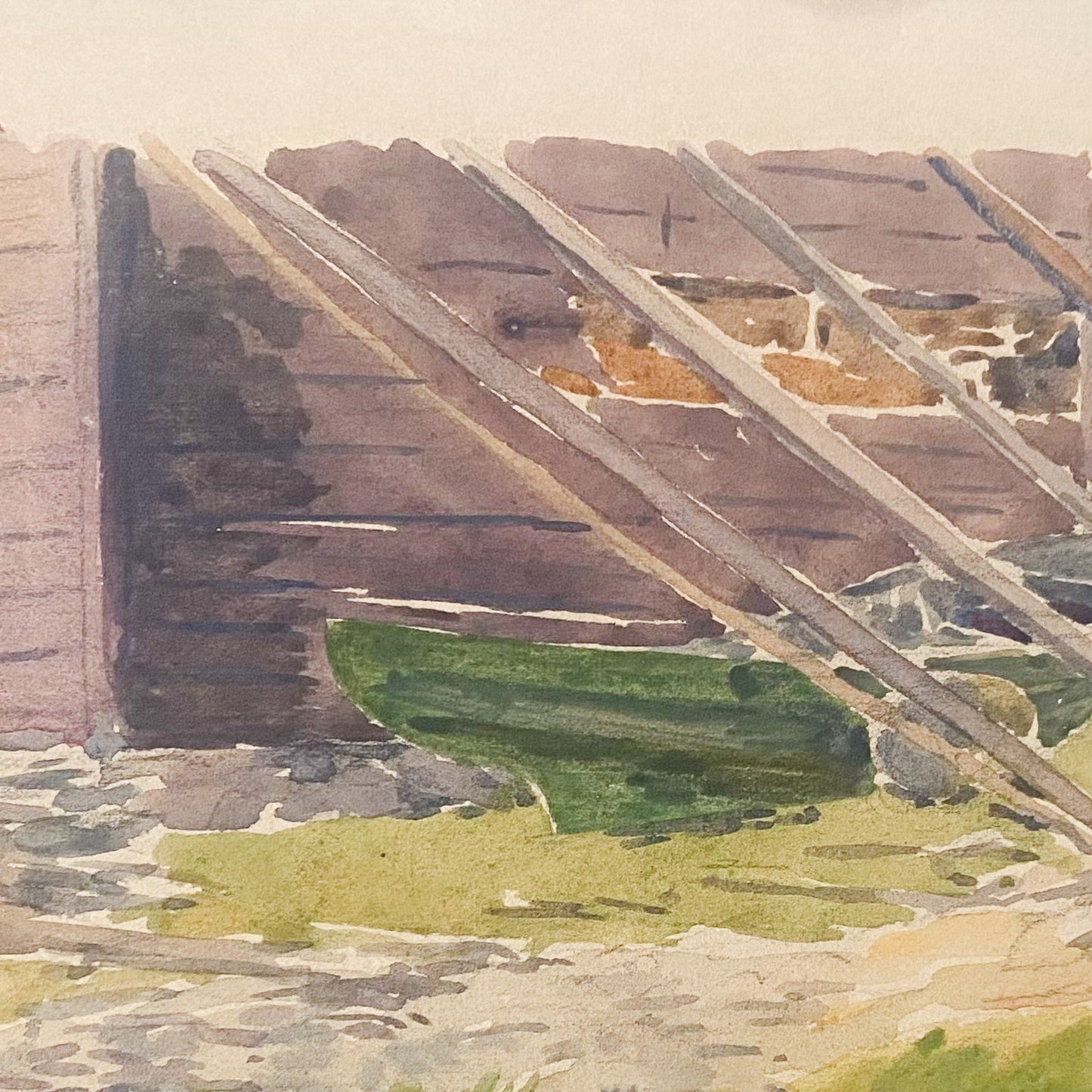 Green Rowboat, Cape Breton 1908