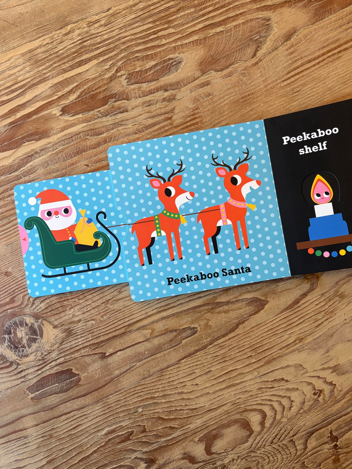 Peekaboo Santa