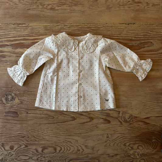 Clara Polka Dot Kid's Blouse
