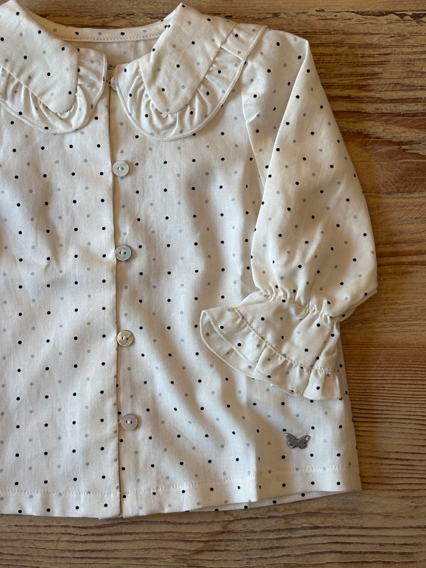 Clara Polka Dot Kid's Blouse