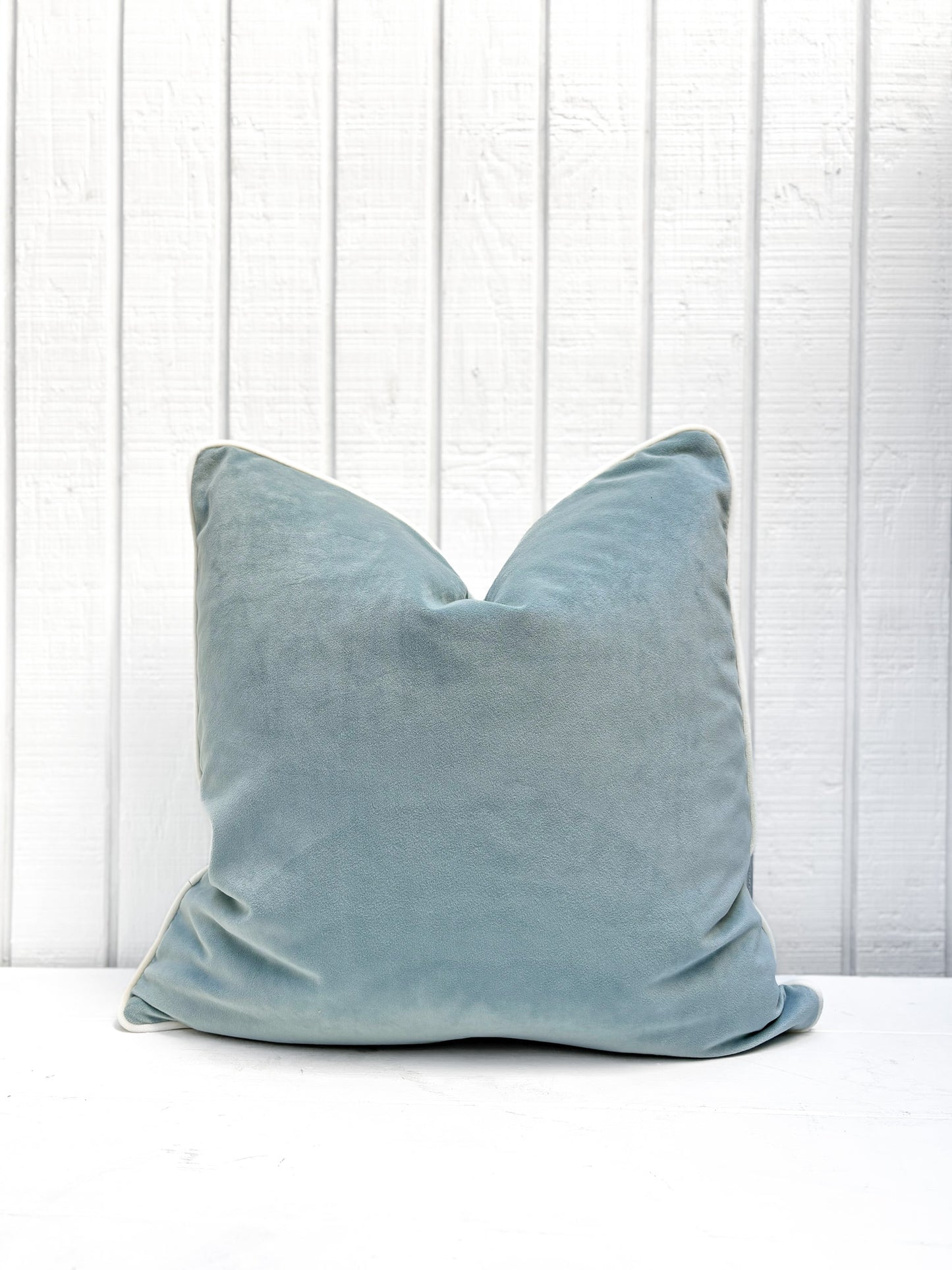 Velvet Pillow-Soft Blue