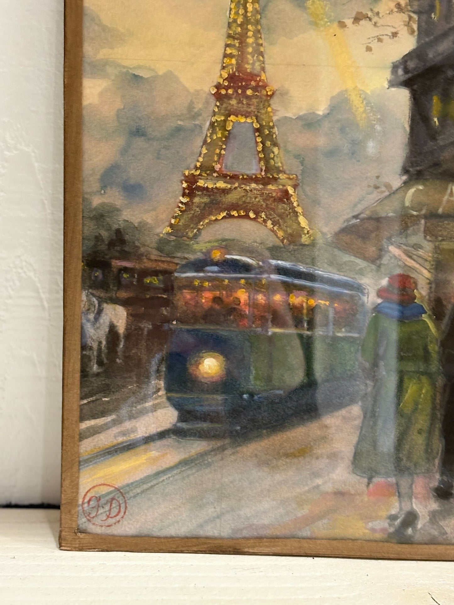 The Eiffel Tower French Painting