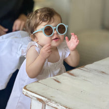Load image into Gallery viewer, light blue toddler sunglasses