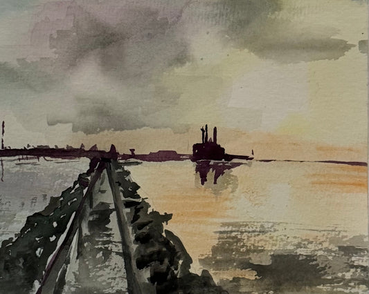 'Dunkirk' Watercolor