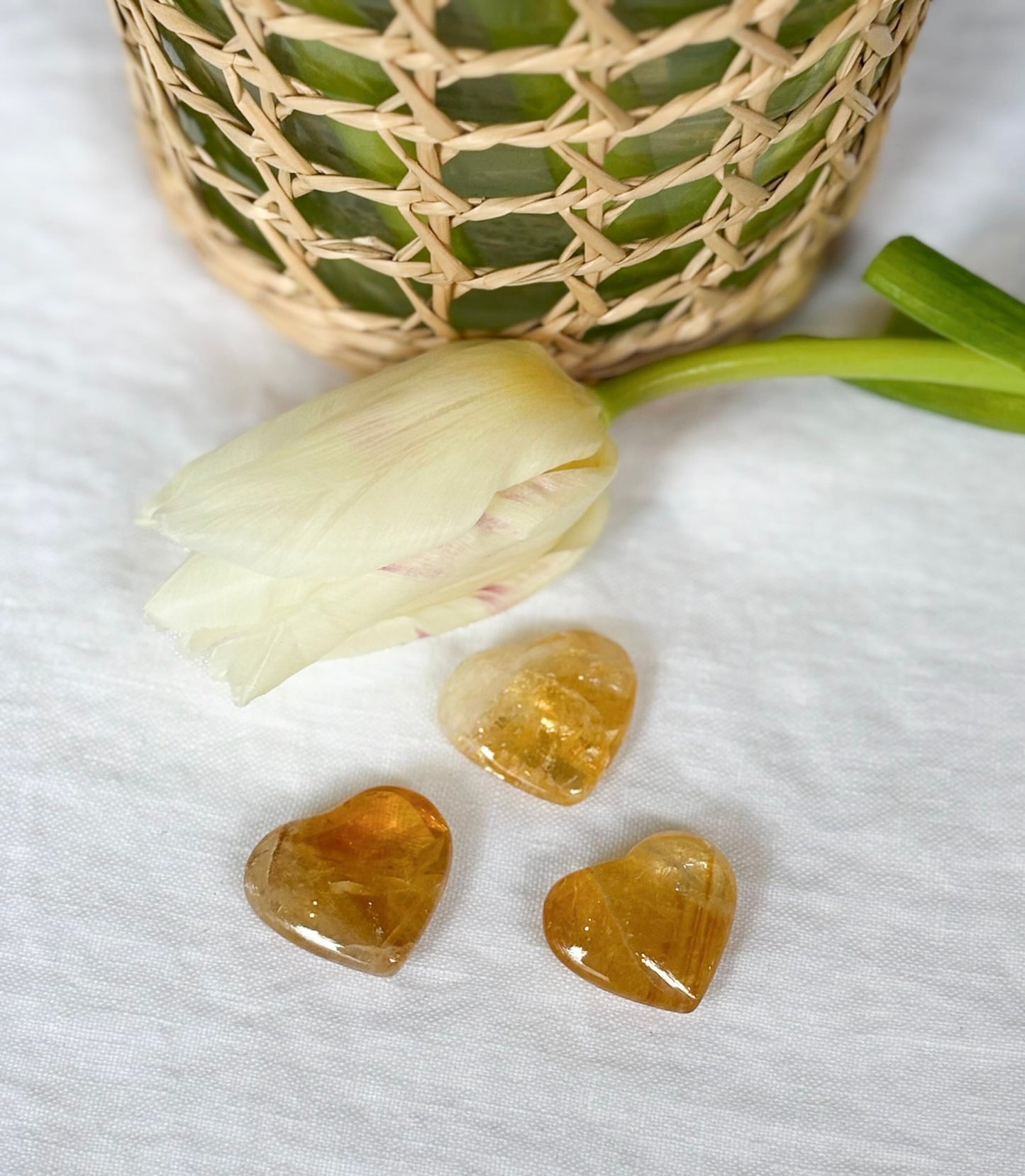 Crystal Heart-Citrine