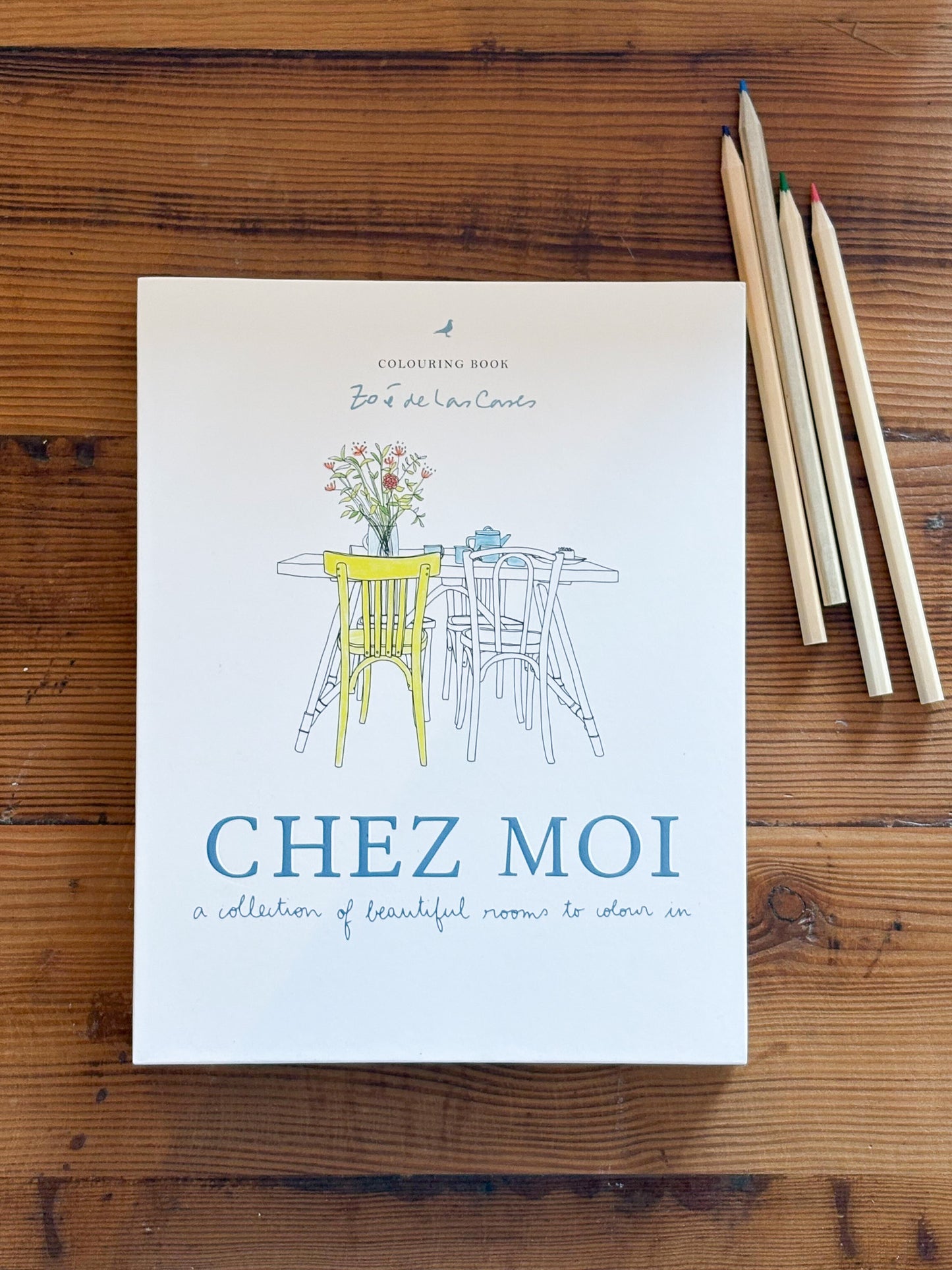 Zoe de Las Cases Chez Moi Coloring Book