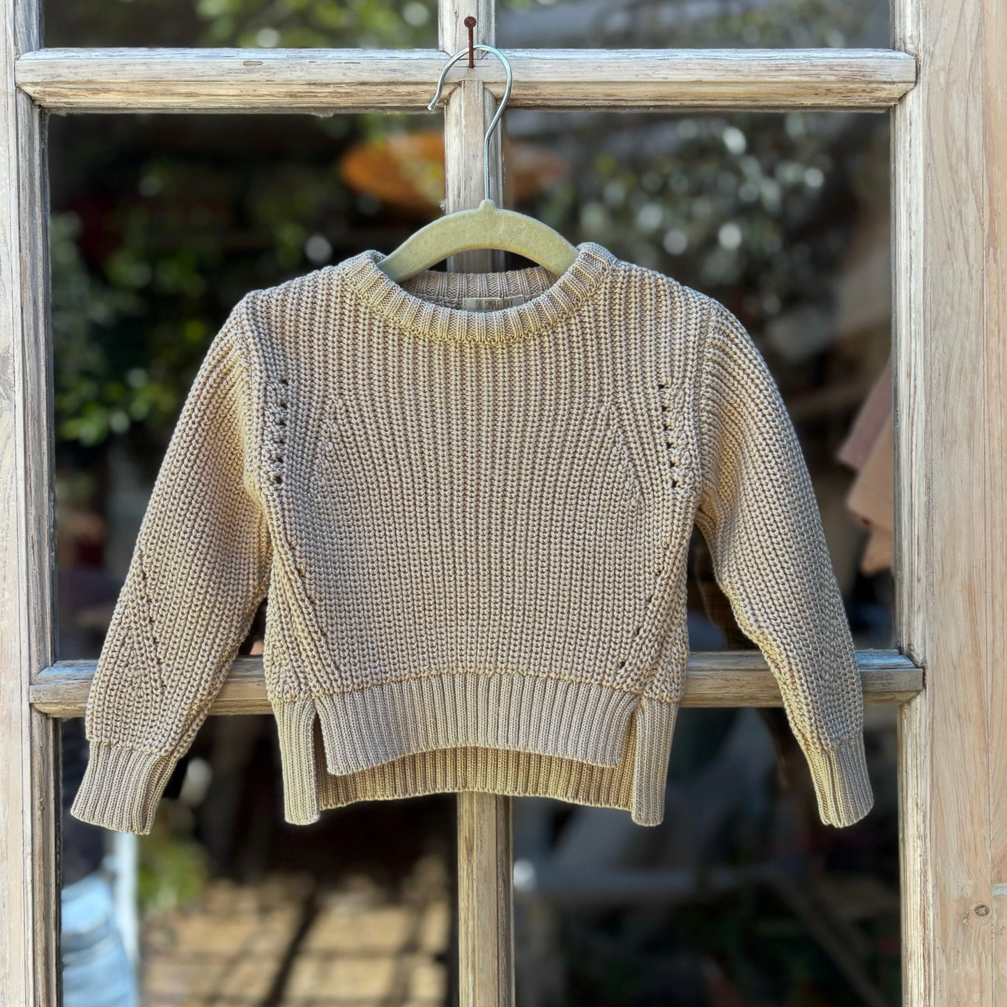 The Essential Kid's Oatmeal Sweater