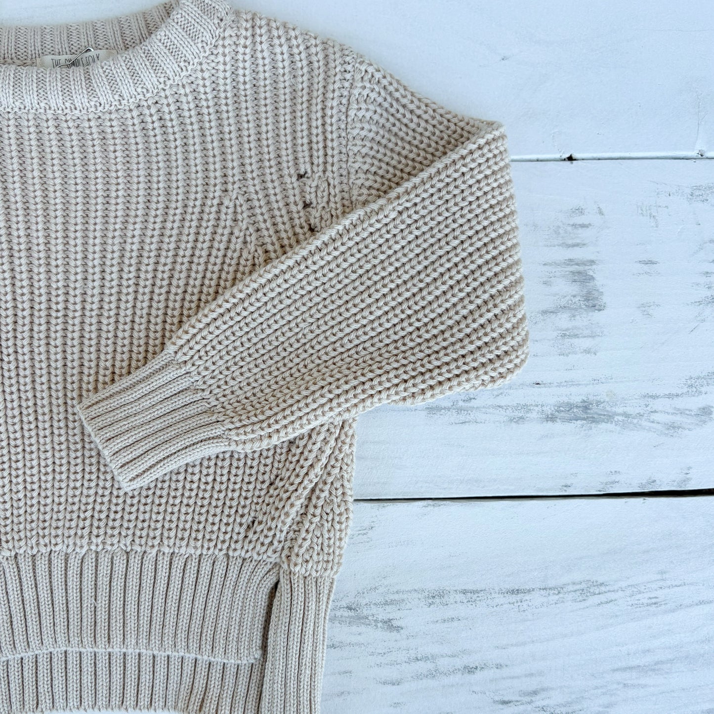 The Essential Kid's Oatmeal Sweater