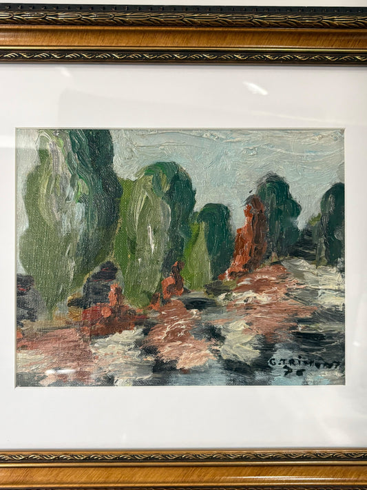 Tree Landscape Painting