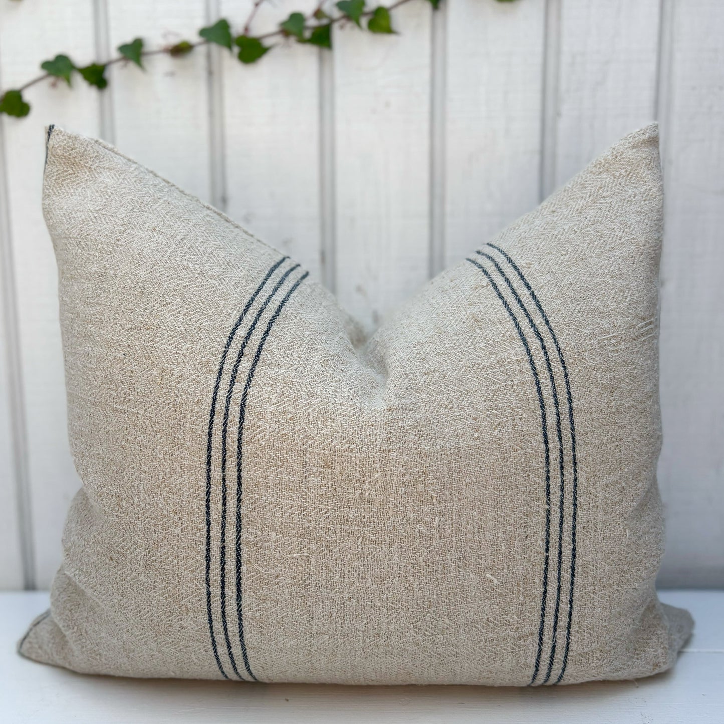 Six Bandes Grain de Sac Pillow
