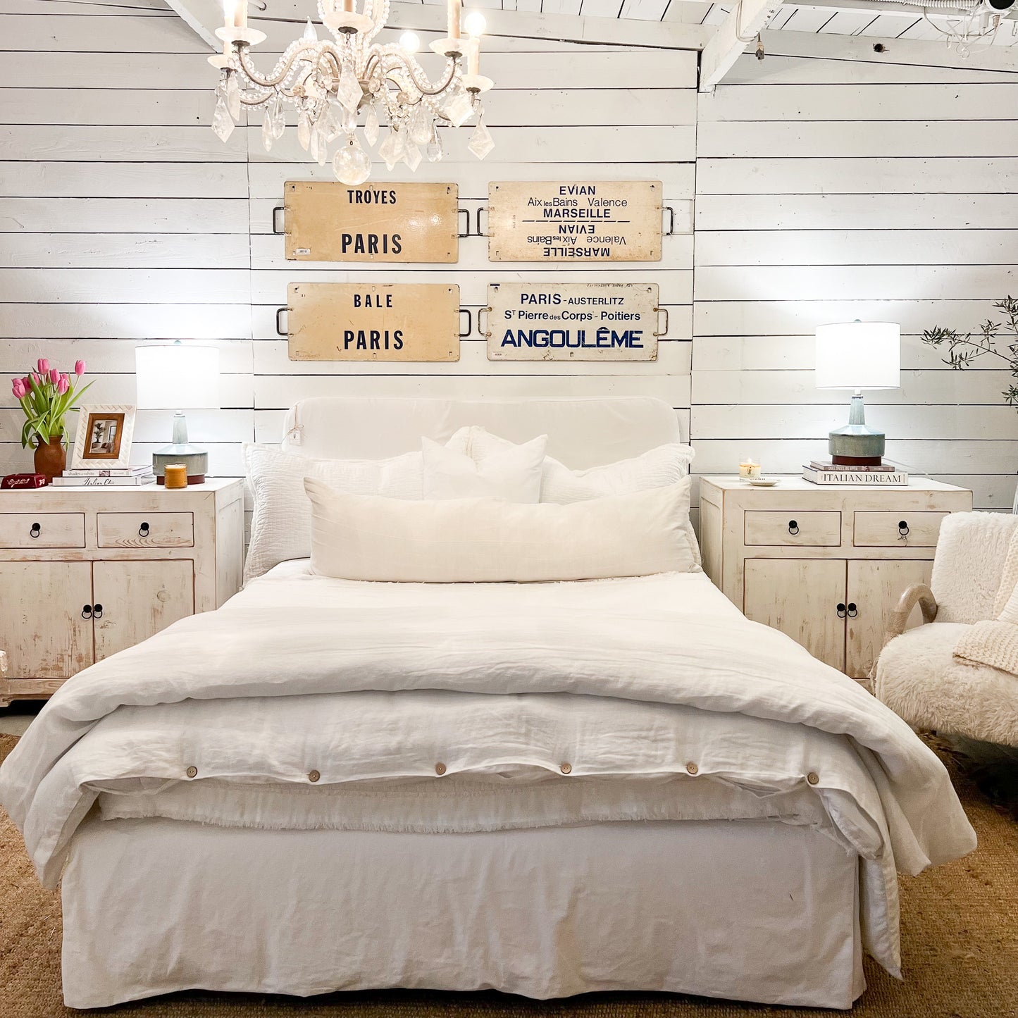 The Everleigh Slipcovered Bed