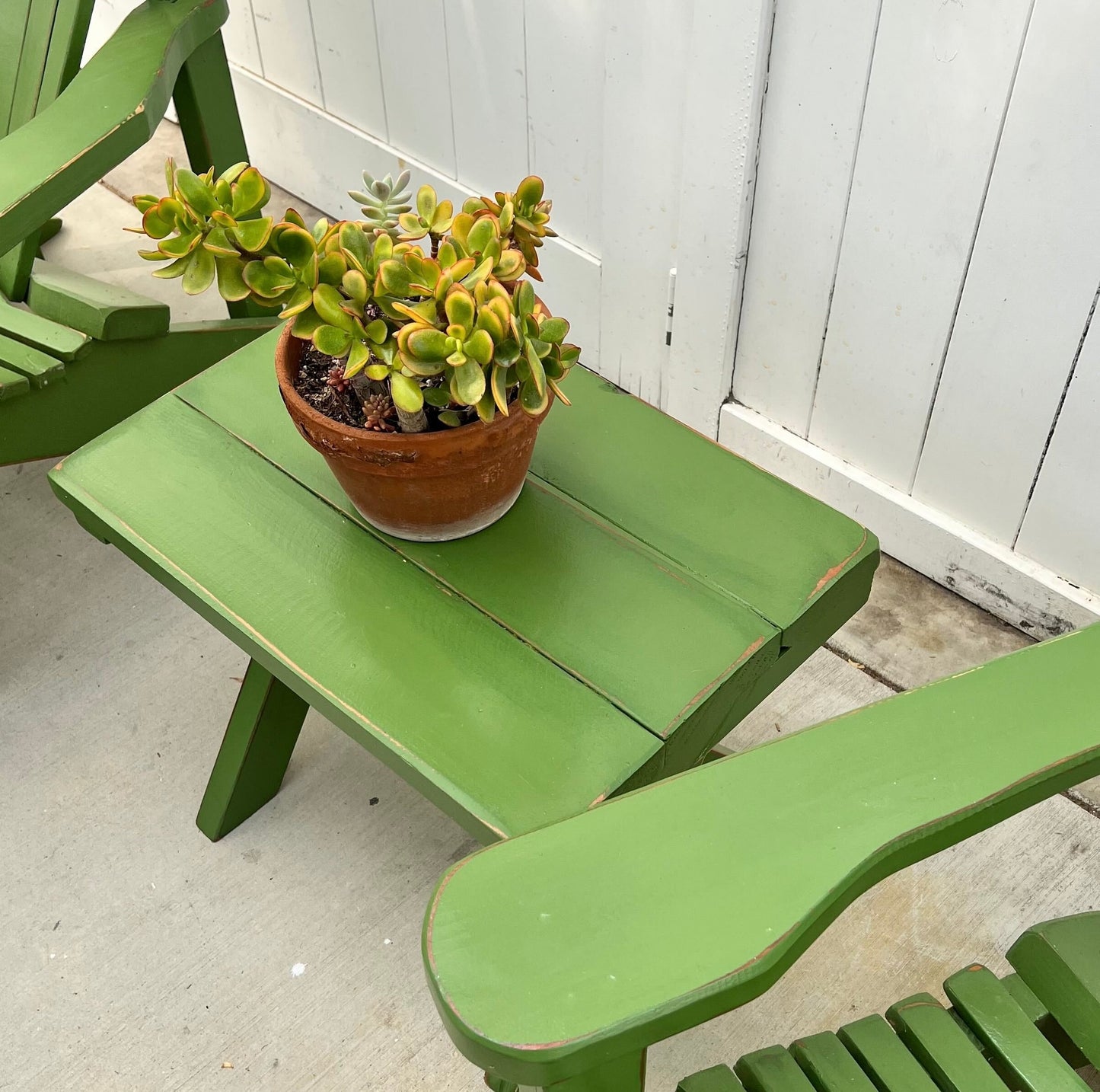 Redwood Picnic Table Set