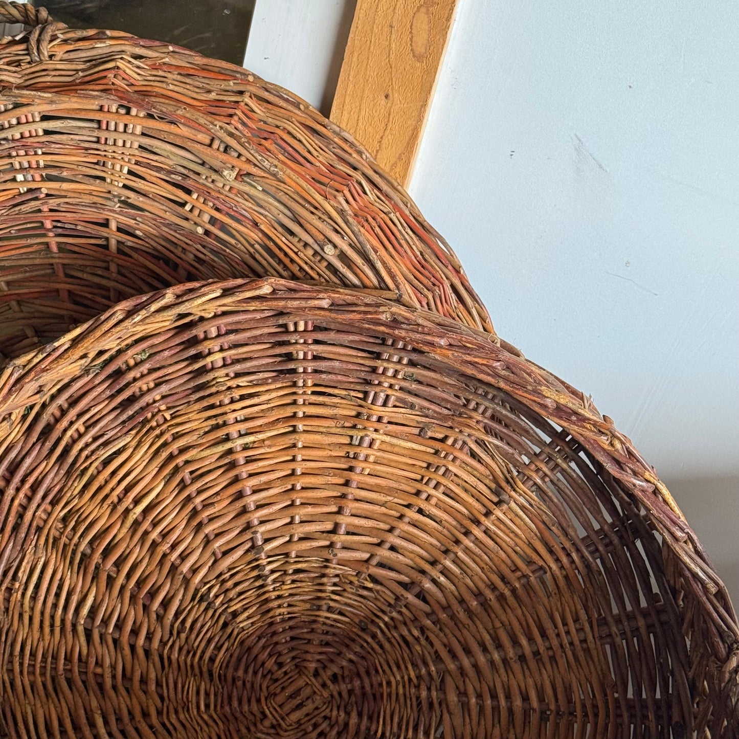 Vintage Flower Drying Basket