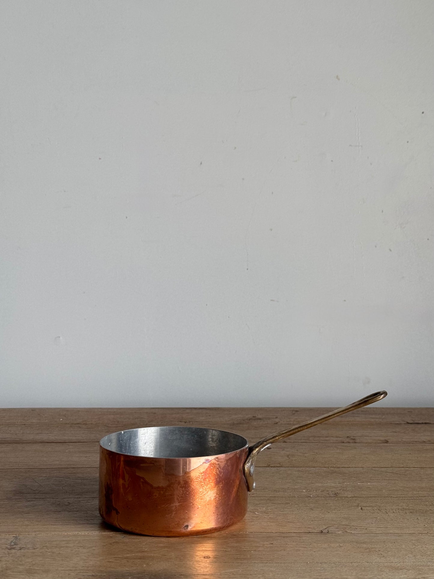 Small Vintage French Copper Pots