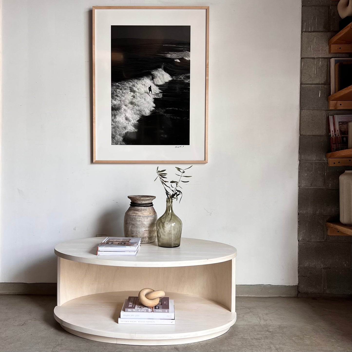 Pacific Beach Oval Coffee Table