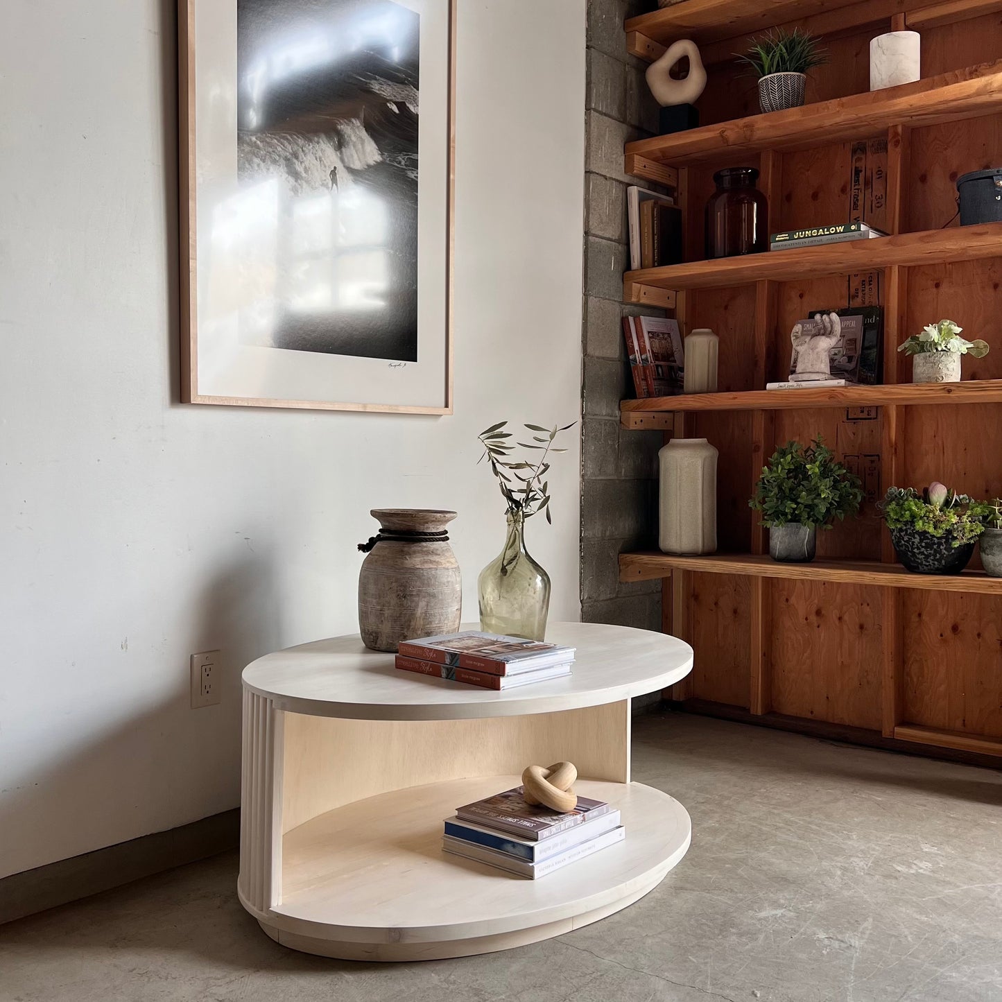 Pacific Beach Oval Coffee Table