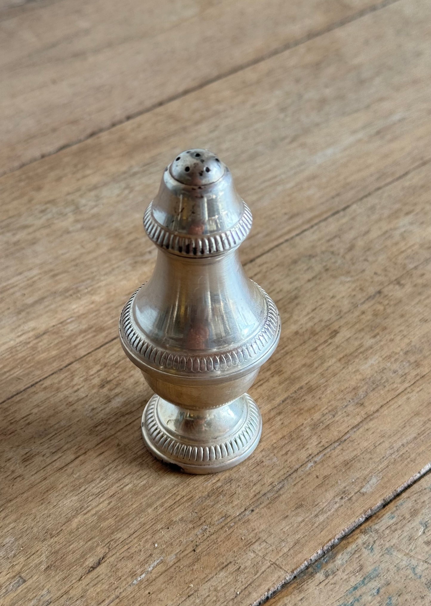 Vintage Silver Salt/Pepper Shaker Set