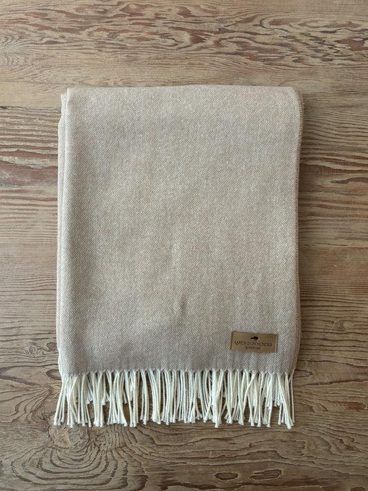 Herringbone Throw-Dune