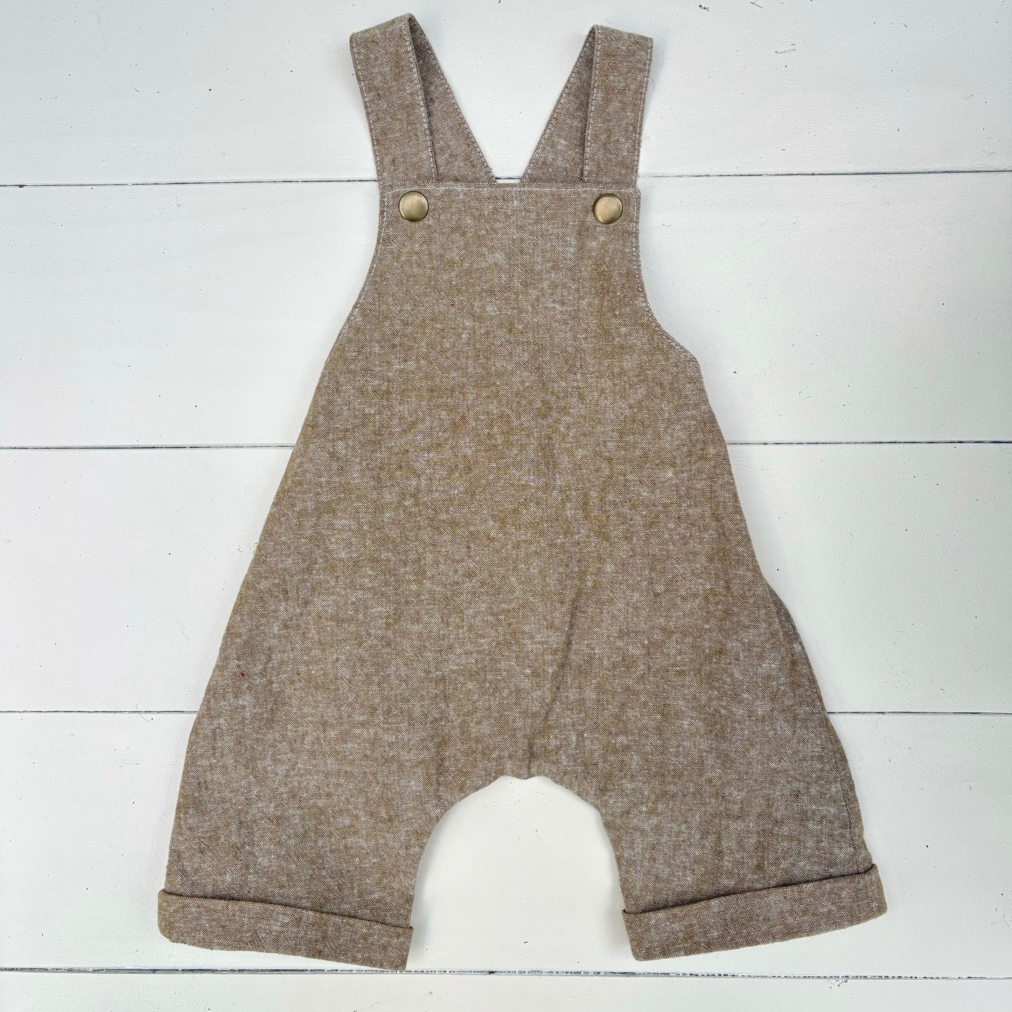 Kid's Linen Harem Romper