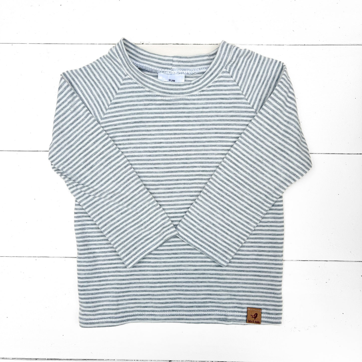 Striped Organic Raglan Kid's Tee