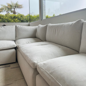 off white modular sectional sofa