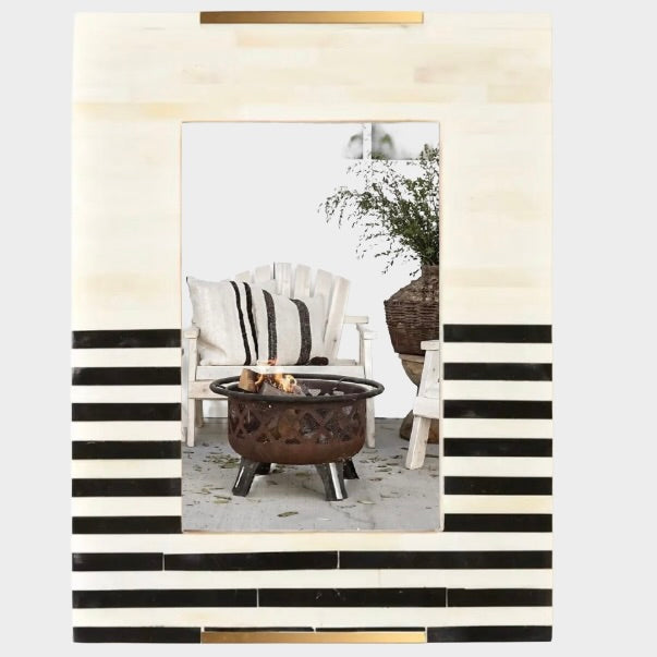 Black Stripe Picture Frame